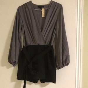 Long sleeve romper